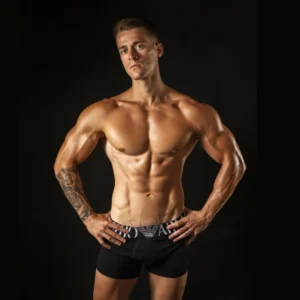 muscular man. credit: Jaime Blanchart - pexels-blanxybuilding